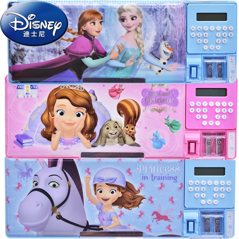New Disney Frozen Double Cartoon Stationery Box + C..